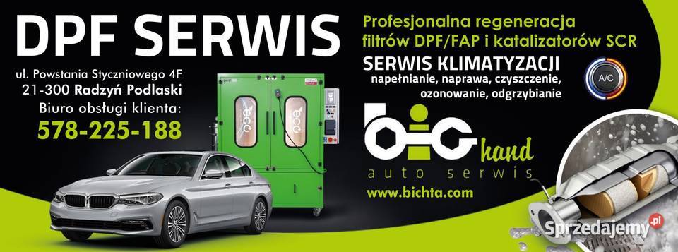 Regeneracja Filtrów DPF FAP Radzyń Podlaski