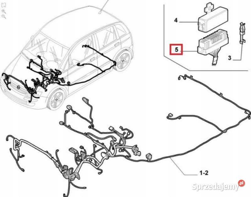 KOSTKA ZŁĄCZE FIAT IDEA 0312 PUNTO 9903 ORYGINAŁ sprzedam