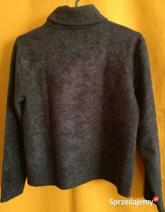 Golfbluzka w śliwkowym kolorzeRozmiar L fioletowy Łódź