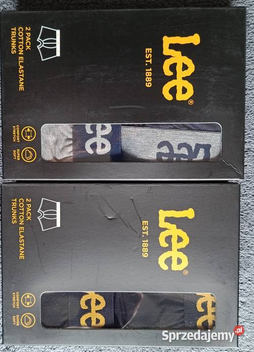 LEE bokserki męskie 2pak rozmiar XL 99104 95 Ełk