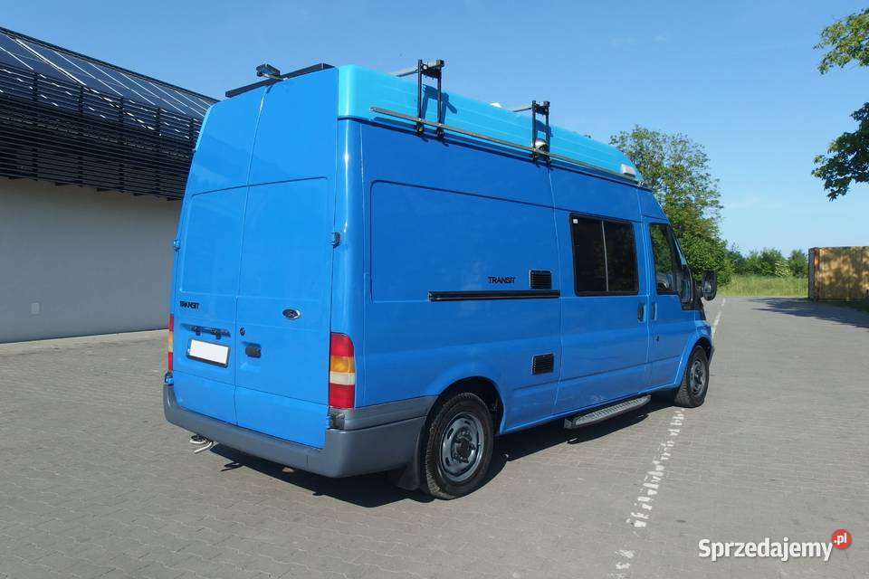 KAMPER Ford Transit 20TDDi 6os łazienka kuchnia Lublin sprzedam