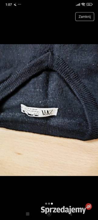 Sweter męski w serek długi łódzkie Łódź sprzedam