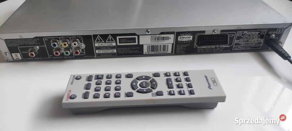 Odtwarzacz DVD Pioneer DV310 pilot Elektronika