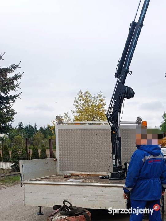 HDS Hiab 008T z WCIĄGARKĄ 12V 840 UDT 2 lata nie