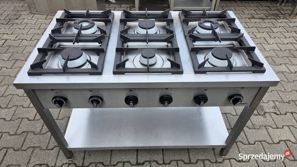 Kuchnia Gazowa 6 Palnikowa STALGAST Moc 325 kW Nowe Skalmierzyce