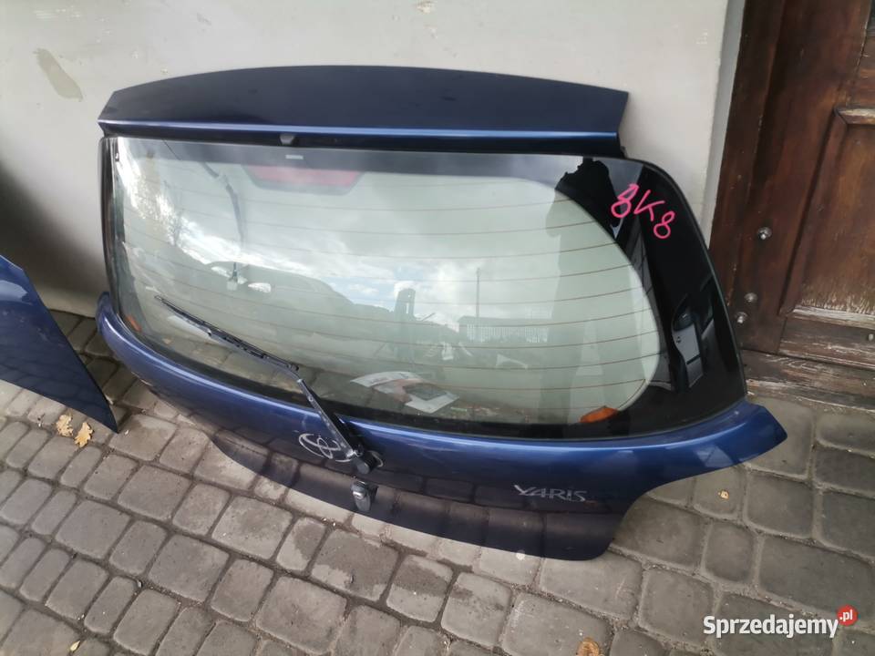 KLAPA BAGAŻNIKA TOYOTA YARIS I 8K8 HB Nowy Sącz