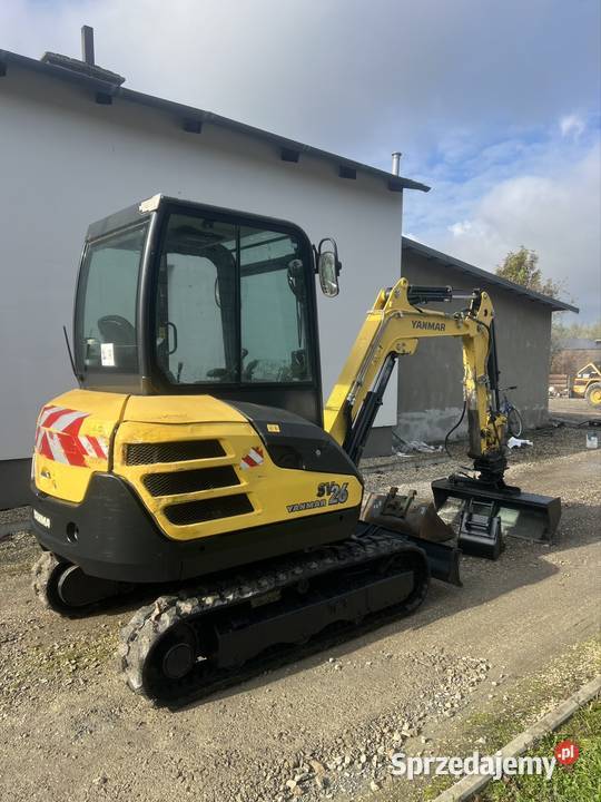 Minikoparka koparka Yanmar Sv26 2018r 3 Lyzki Mielec