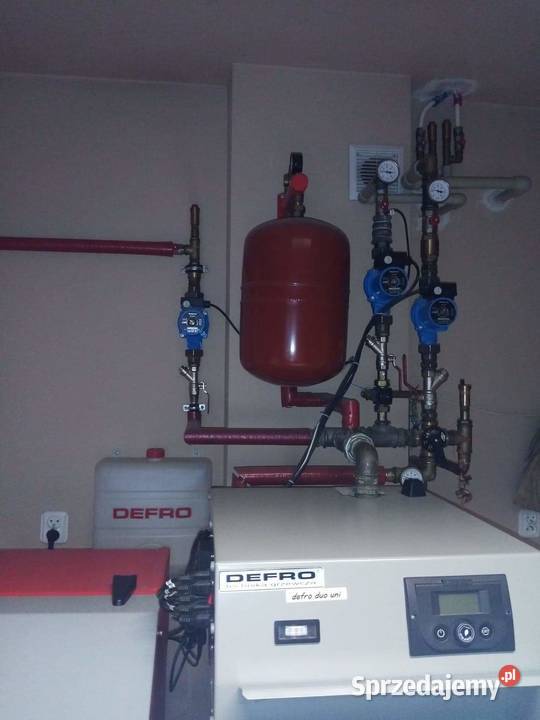 Piec DEFRO DUO UNI 15 kw z podajnikiem ekogroszek Mrozy