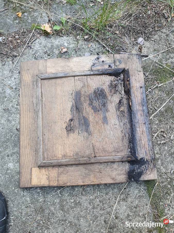 Drzwi z litego drewna stare retro szafki Antyki Warszawa