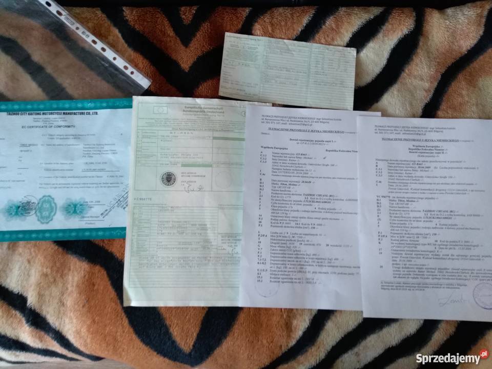 Quad 150 Homologacja Pozostałe lubelskie Mircze