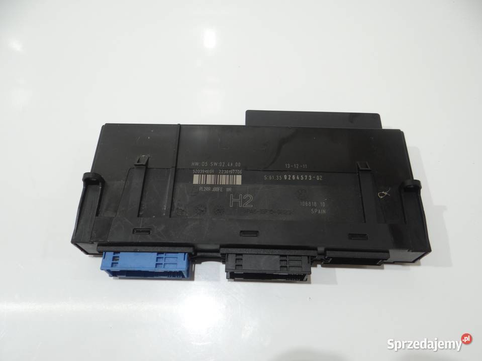 MODUŁ STEROWNIK KOMFORTU BMW X1 E84 9264573 Części samochodowe