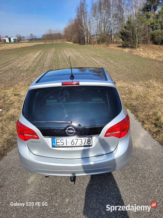 Opel Meriva B 14 TURBO LPG 2011 łódzkie Sieradz