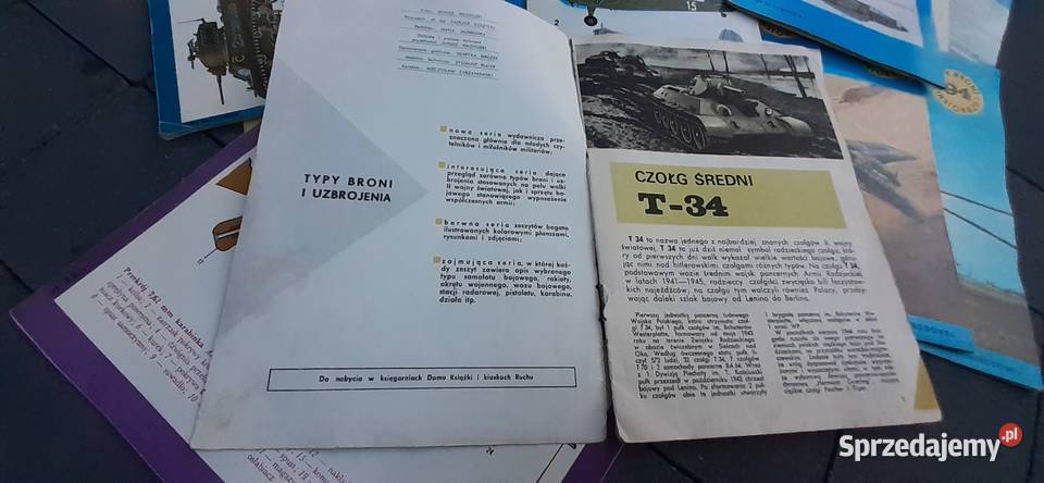 Typy broni i uzbrojeniaretro zeszytyMONzeszyt 1 Tuszkowo
