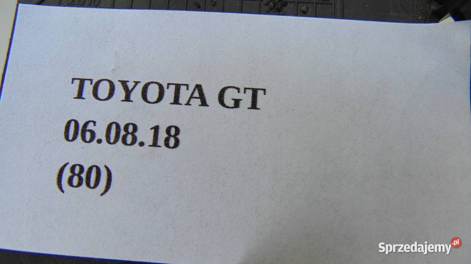 ORGANIZER NA NARZĘDZIA TOYOTA GT86 Nowy Tomyśl sprzedam
