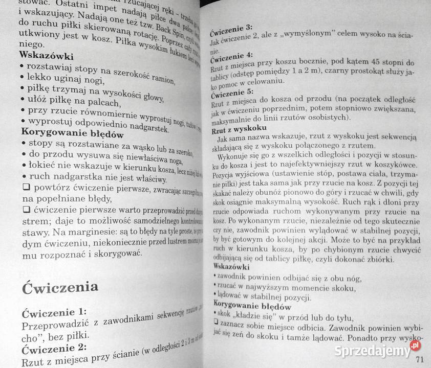 Gry zespołowe najmłodszych Przepisy technika