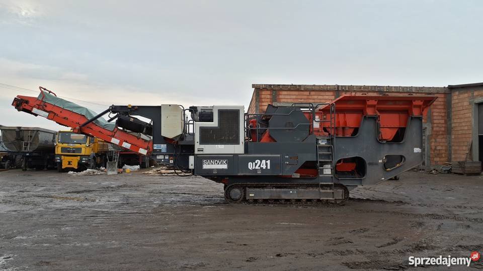 Kruszarka szczękowa Sandvik QJ241 2014 Extec mazowieckie Sochaczew
