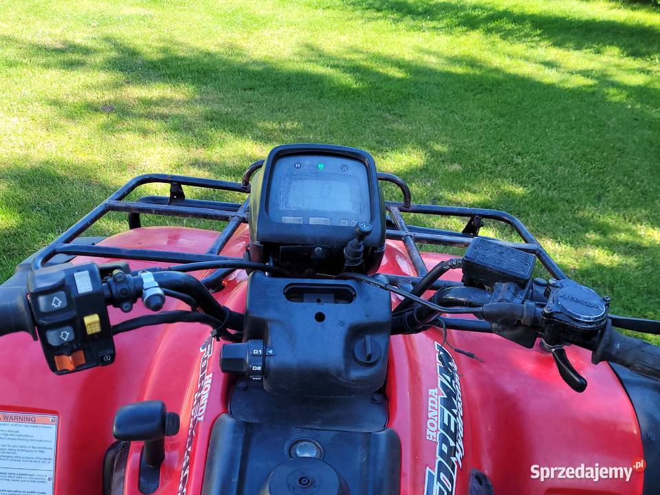 Honda trx foreman 500 rubicon hydrostatic Sokołów Podlaski