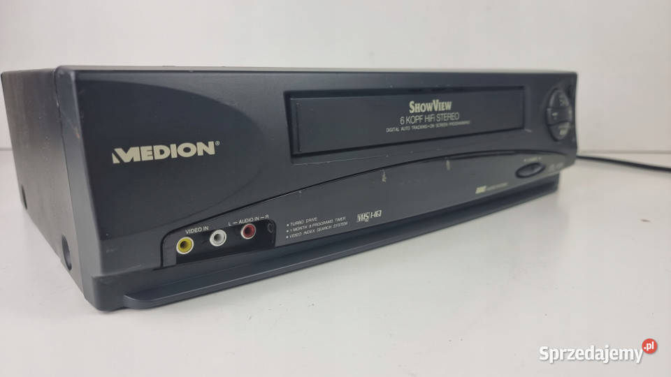 Medion Video i DVD 6 głowic MD 9023 MD9023 VHS wielkopolskie Międzychód