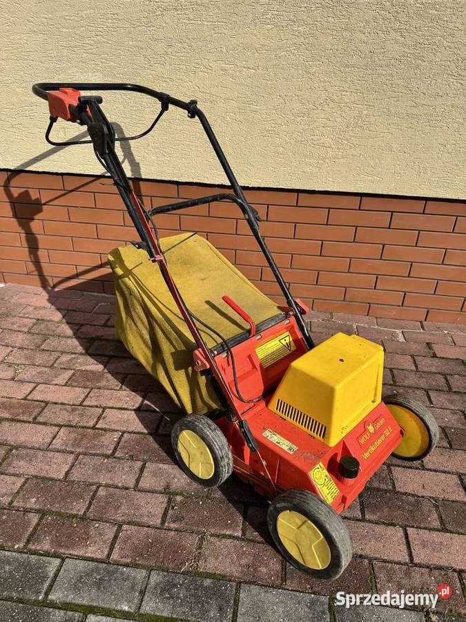 Aerator z koszem wertykulator trawa trawnik Garwolin