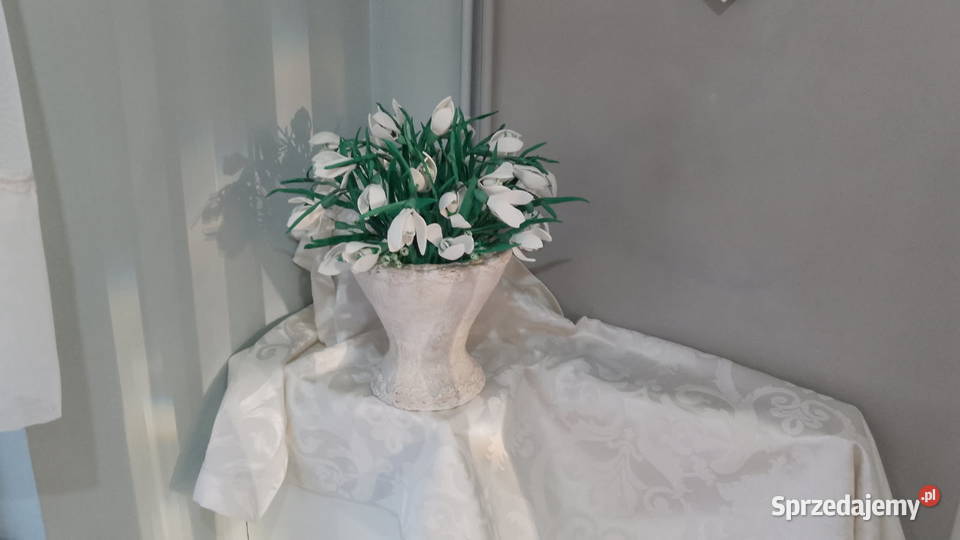 Dekoracja wiosenna przebisniegi Częstochowa