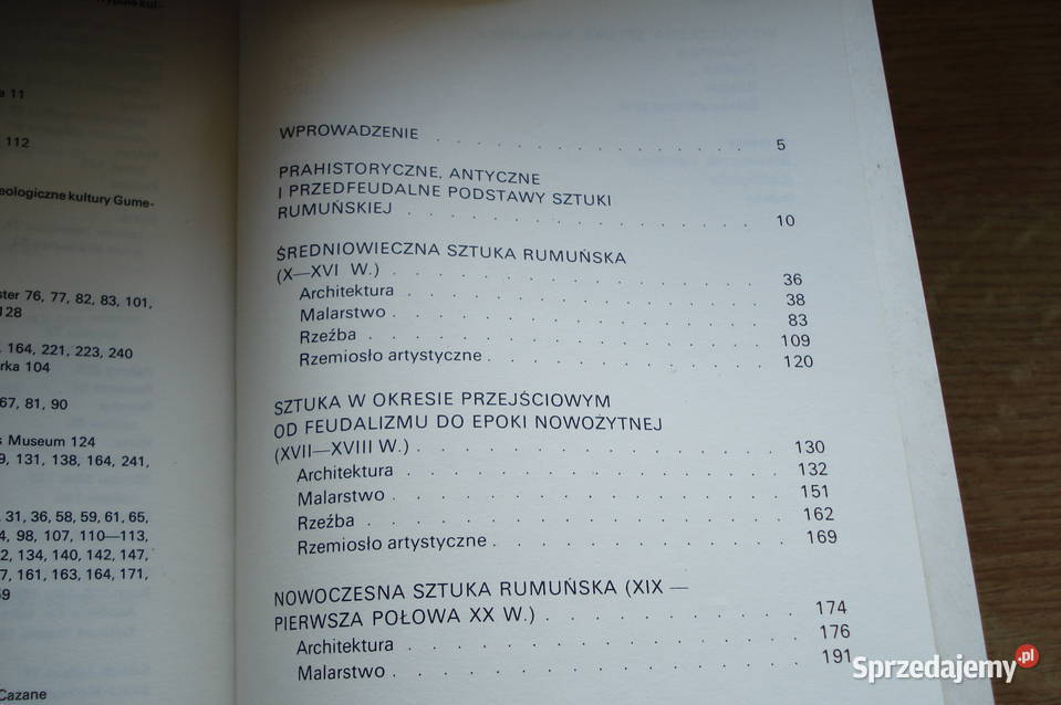 Książka Sztuka Rumuńska VFlorea sprzedam