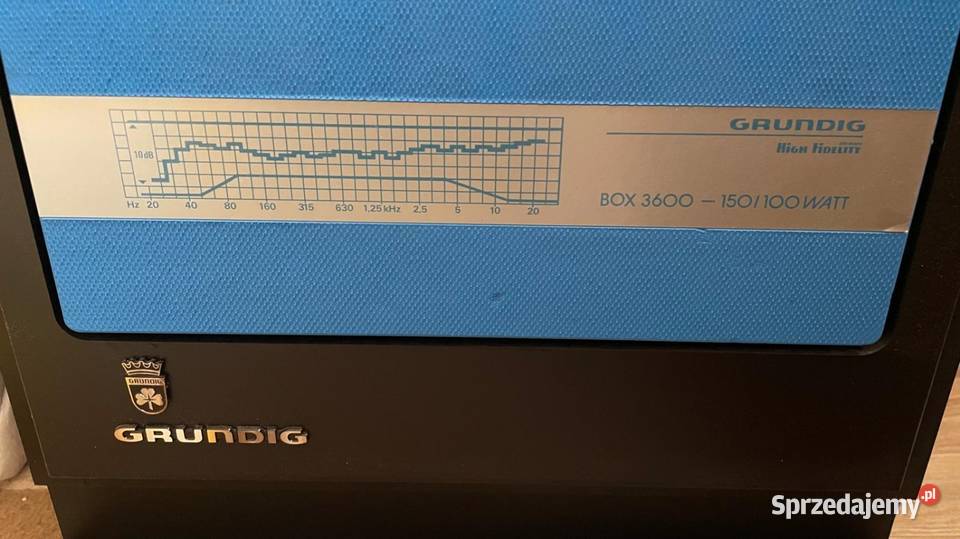 Grundig box 3600 High Fidelity UNIKAT stan Skarżysko-Kamienna