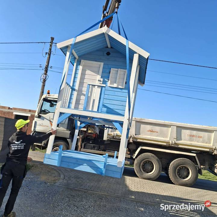 Domki dzieci pole zabaw Dalachów sprzedam