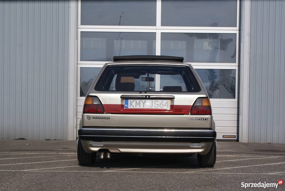 Golf MK2 GTD 1987 zamiana Corrado Golf 1 radio Zakliczyn