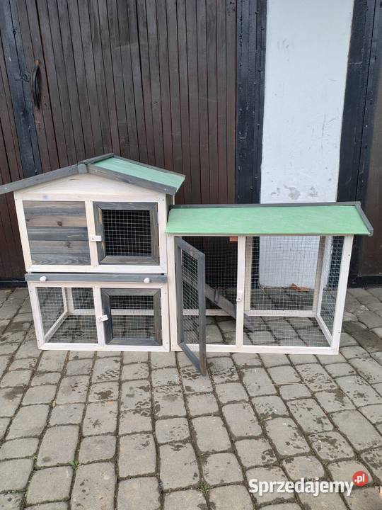 Nowa klatka z wybiegiem królika Brzezna