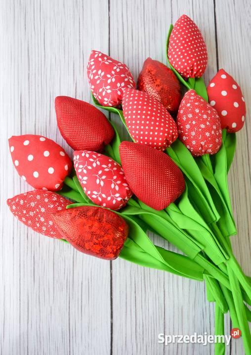 Bukiet 11 tulipanów Tulipany bawełniane Tulipany Katowice