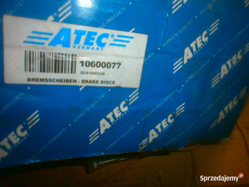tarcza hamulcowa 10600077 ATEC Nowa lubuskie Zielona Góra