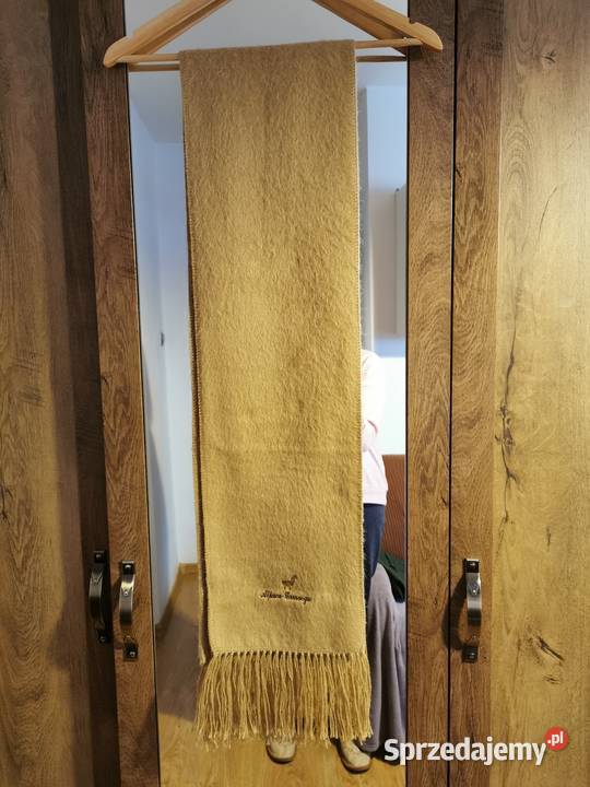 Szalik Alpaka Made in Peru Czarne