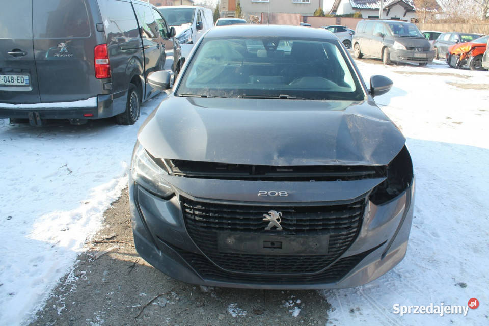 Peugeot 208 II 2019 uszkodzony Ostrów Wielkopolski