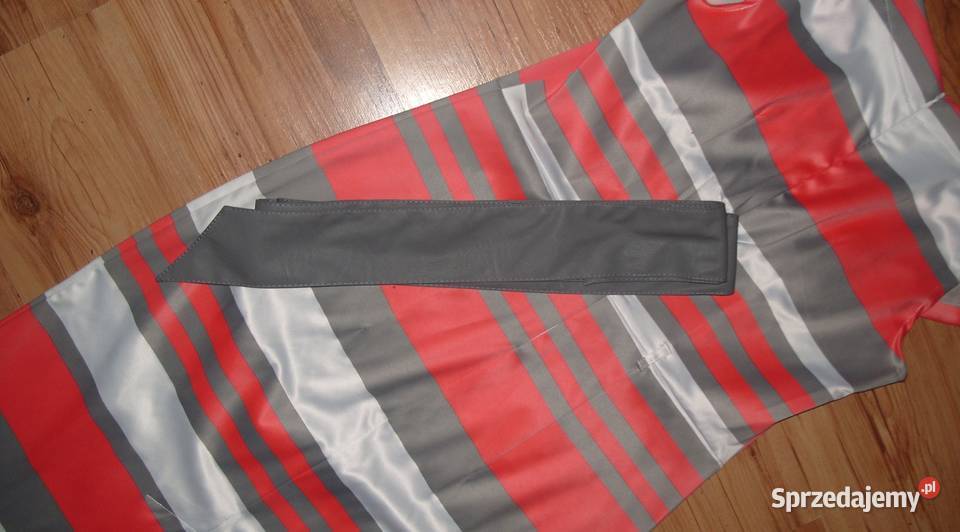 urocza elegancka sukienka FORTI pasek NOWA r4044 Rawicz sprzedam