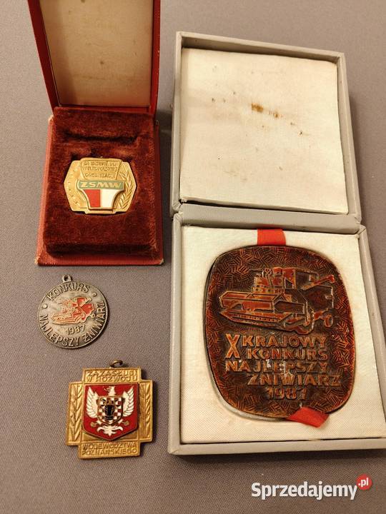 Odznaczenia z czasów PRLu Kolekcje Gniezno sprzedam