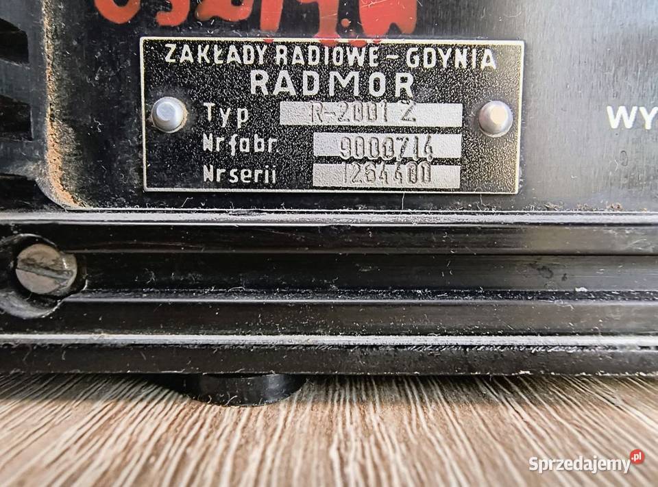 Zasilacz stabilizowany 12V oryginalny Radmor Mikołów
