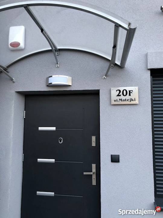 Tabliczka adresowa numer na dom nazwa ulicy Warszawa