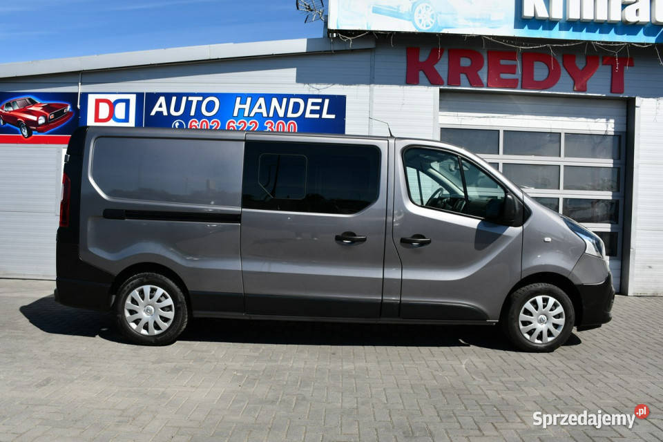 Renault Trafic 16 dCi LONG 2xBoczne drzwi 5osób klimatyzacja Hrubieszów sprzedam
