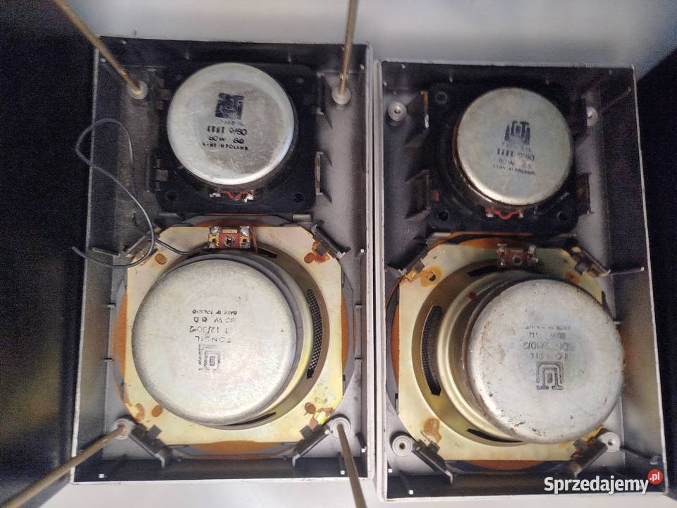 Kolumny Unitra mini 30 do naprawy na części łódzkie Zgierz sprzedam