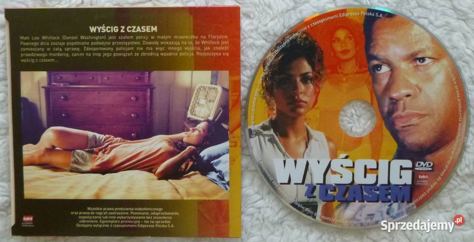 Film DVD Wyścig z czasem Warszawa sprzedam