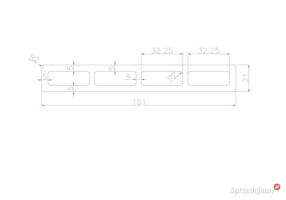 SZTACHETA KOMPOZYT KOMOROWA SEQO BB150H21 ze Ostrzeszów