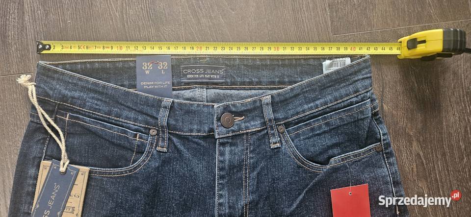 Spodnie Jeans CROSS Regular Tapered NOWE Cross Książenice sprzedam
