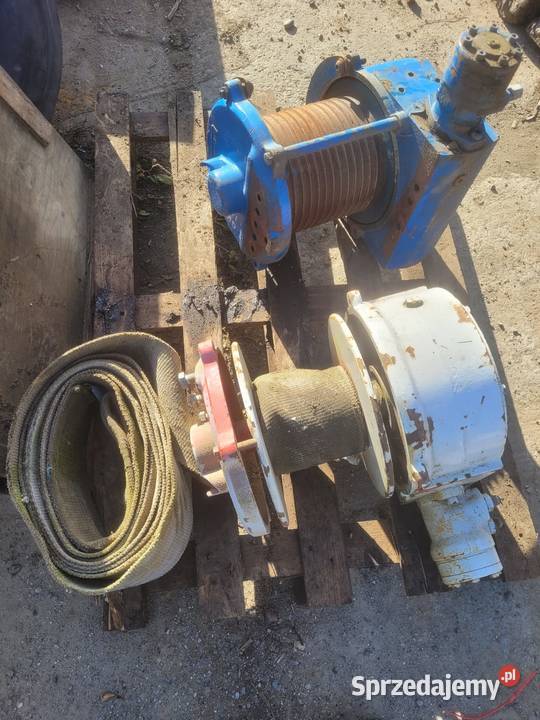 Wciągarka hydrauliczna o dużym uciągu Jurków