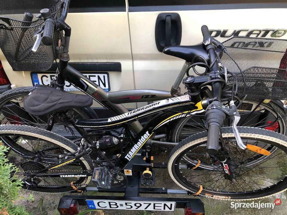 Bagażnik rowerowy na hak na 2 rowery kujawsko-pomorskie Bydgoszcz