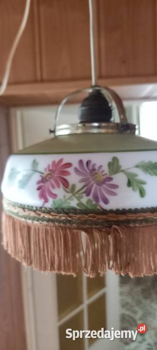 Lampa wisząca z kloszem i przeciwwagą do kuchni Skierniewice sprzedam