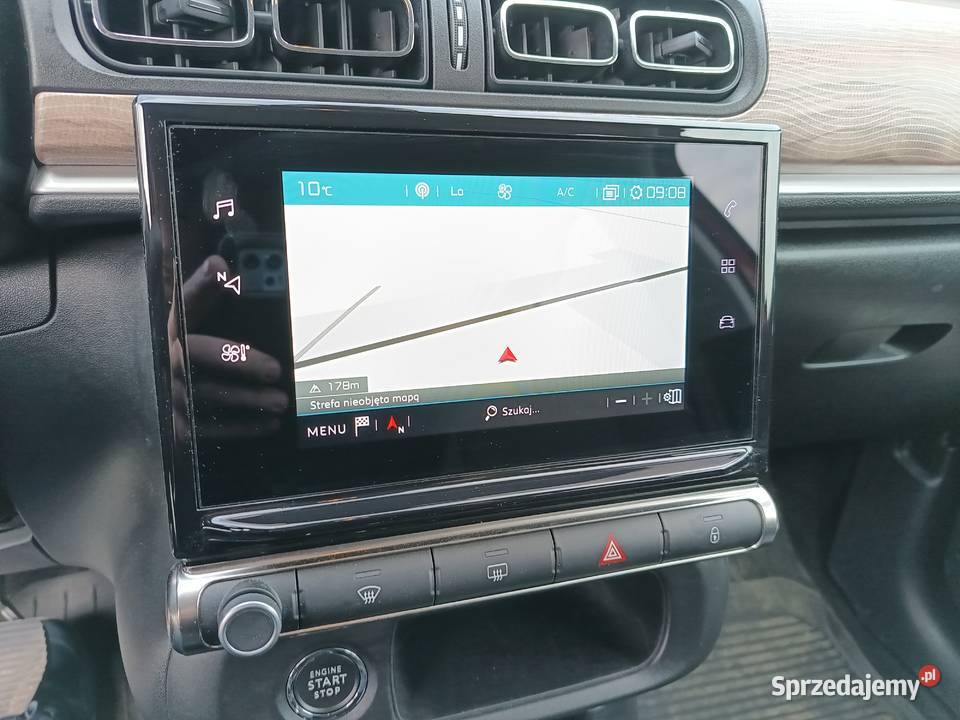 Citroen C3 III wersja shine kamera nawigacja lubelskie Wołoskowola