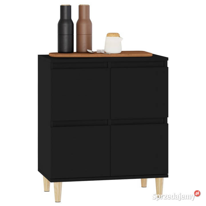 Komoda czarna 60x35x70 materiał drewnopochodny Warszawa