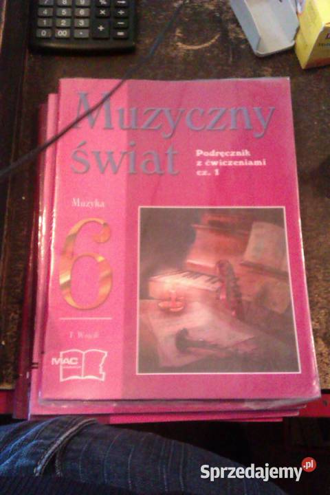 muzyczny świat 6 część 1 antykwaryczne książki Warszawa