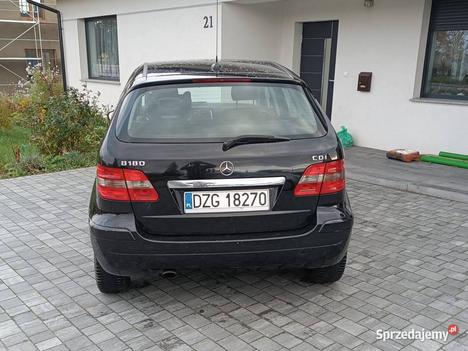 MercedesBenz B180 CDI Rok produkcji 2006 Rakoszyce