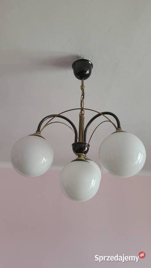 Lampa wisząca żyrandol czarny Kielce